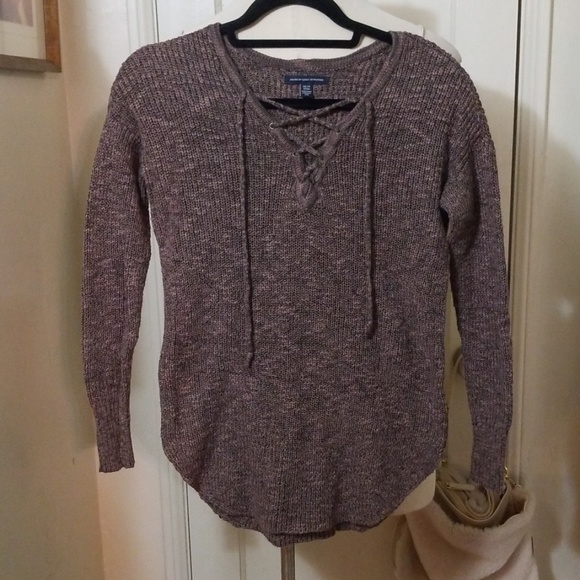 American Eagle Outfitters Sweaters - AMERICAN EAGLE OUTFITTERS brown sweater